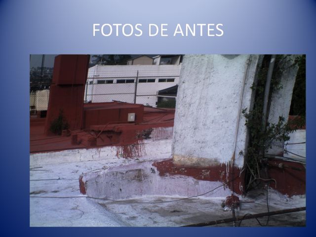 AREA SIN IMPERMEABILIZAR